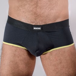 MACHO - MS24R CALZONCILLO BRIEF DARK ROJO XL