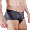 MACHO - MS24R CALZONCILLO BRIEF DARK ROJO XL