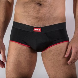 MACHO - MS24A CALZONCILLO BRIEF DARK AMARILLO L