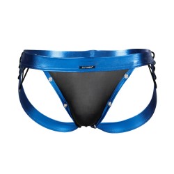 CUT4MEN - JOCKSTRAP DESIRE CUERO AZUL S