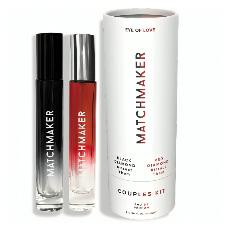 EYE OF LOVE - MATCHMAKER BLACK  RED DIAMOND KIT PAREJAS PERFUME FEROMONAS 10 ML