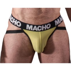 MACHO - MX25A JOCK AMARILLO LYCRA S