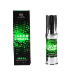 SECRETPLAY - VIBRADOR LIQUIDO FRESH ESTIMULADOR  INTENSIFICADOR PLACE 15 ML