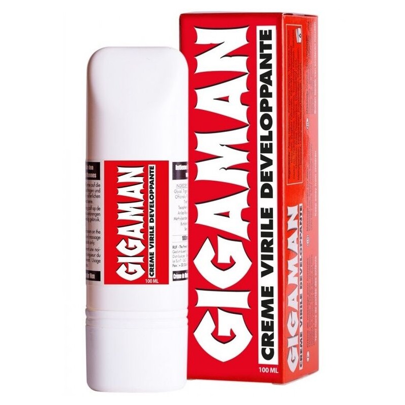 RUF - GIGAMAN CREAM FOR VIRILITY ENHANCEMENT 100 ML