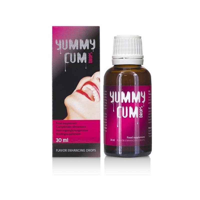 Yummy Cum Drops  Complemento Alimenticio en Gotas para Mejorar el Sabor y la Intensidad del Semen