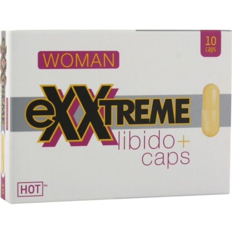 HOT - EXXTREME CÁPSULAS AUMENTO LÍBIDO MUJER 10 CPS