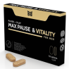 BLACK BULL - MAX PAUSE  VITALITY RETARDANTE PARA HOMBRE 10 CÁPSULAS