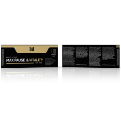 BLACK BULL - MAX PAUSE  VITALITY RETARDANTE PARA HOMBRE 4 CÁPSULAS