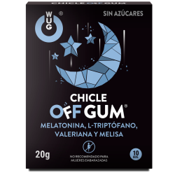 WUG Off Gum  El chicle funcional que te ayuda a relajarte y dormir mejor