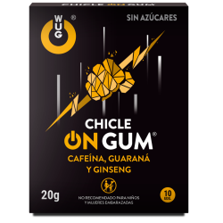 WUG On Gum  Energía inmediata en formato chicle