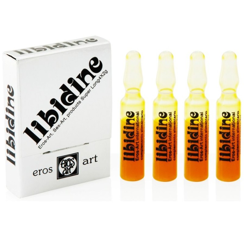 Libidine  Natural Aphrodisiac Food Supplement in Ampoules to Boost Libido and Vitality