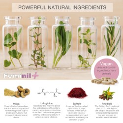 Feminil +  Complemento alimenticio para la libido femenina