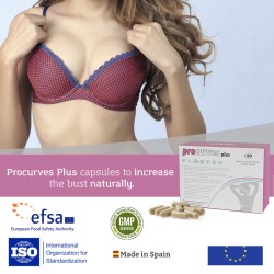 Procurves Plus  Complemento alimenticio para aumentar el pecho de forma natural