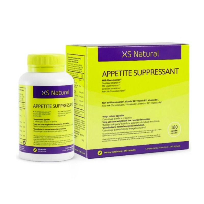 Appetite Suppressant  Complemento alimenticio saciante en cápsulas