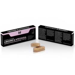 BLACK BULL - LIBIDINE  AFRODISIA PLACER INTENSO PARA MUJER 4 CÁPSULAS