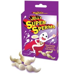 SPENCER  FLEETWOOD - JELLY SUPER SPERM GUMMIES FORM SPERM 120 GR
