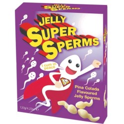 SPENCER  FLEETWOOD - JELLY SUPER SPERM GUMMIES FORM SPERM 120 GR