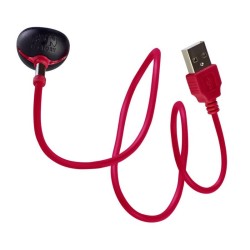 FUN FACTORY - CARGADOR MAGNÉTICO USB ROJO