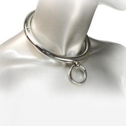 METAL HARD - BDSM COLLAR CON ARGOLLA 10CM