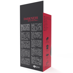 DARKNESS - MORDAZA SILICONA NEGRO