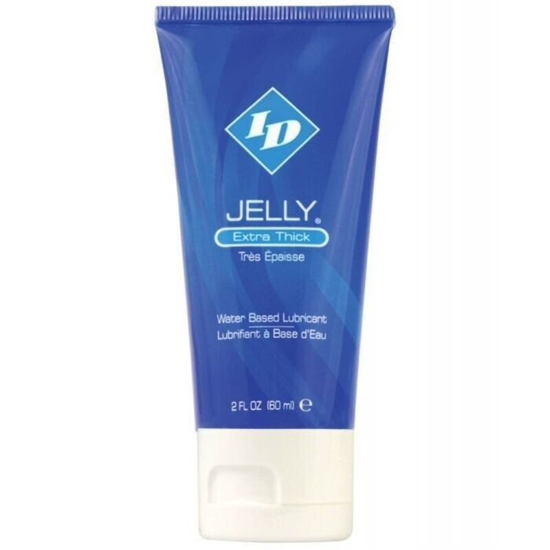 ID JELLY - LUBRICANTE BASE AGUA EXTRA THICK TRAVEL TUBE 60 ML