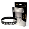 COQUETTE CHIC DESIRE - SLAVE VEGAN LEATHER CHOKER