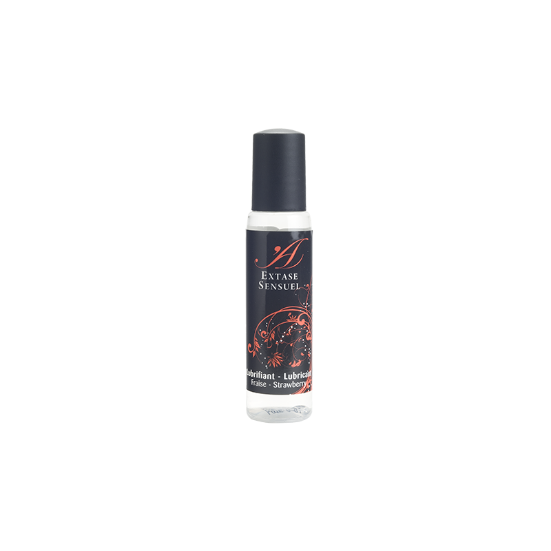 EXTASE SENSUAL - LUBRICANTE FRESA VIAJE 35 ML