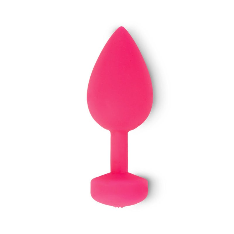 G-VIBE - FUNTOYS GPLUG ANAL VIBRADOR RECARGABLE PEQUEÑO ROSA NEON 3CM