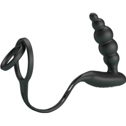 PRETTY LOVE - ANILLOS PENE CON PLUG VIBRADOR