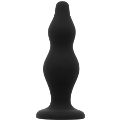 OHMAMA - PLUG ANAL DE SILICONA NIVELADO 12 CM