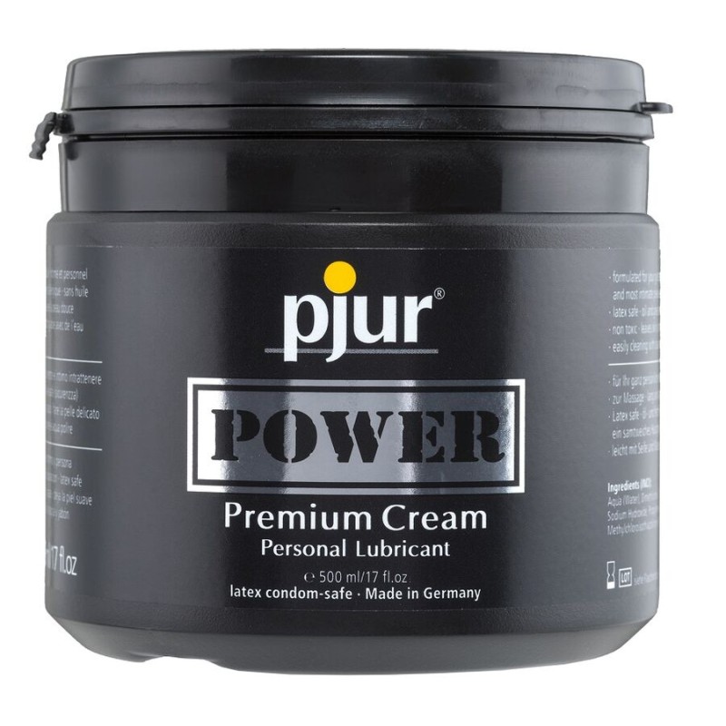 PJUR - POWER PREMIUM CREAM PERSONAL LUBRICANT 500 ML