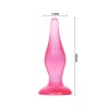 BAILE - PLUG ANAL TACTO SUAVE LILA 14.2 CM