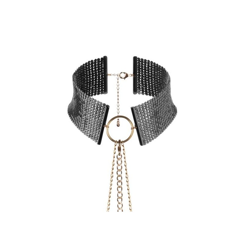 BIJOUX INDISCRETS - DÃSIR MÃTALLIQUE BLACK METALLIC NECKLACE
