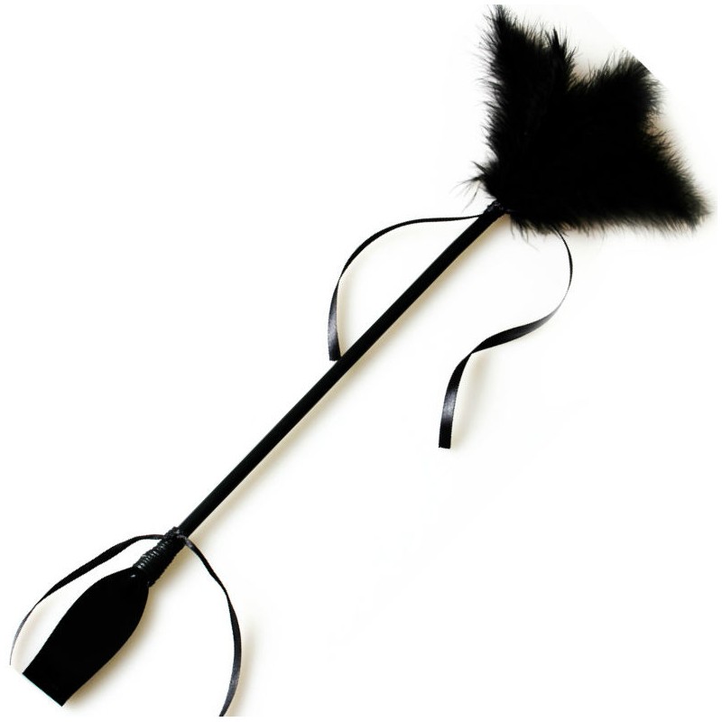 SECRETPLAY - BLACK WHIP  FEATHER