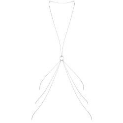 BIJOUX INDISCRETS - MAGNIFIQUE METAL CHAINS FOR THE BODY 8 SILVER