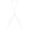 BIJOUX INDISCRETS - MAGNIFIQUE METAL CHAINS FOR THE BODY 8 SILVER