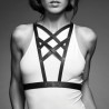 BIJOUX INDISCRETS - MAZE CROSSOVER HARNESS WITH BLACK NECKLINE