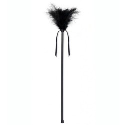 SECRETPLAY - PLUMERO PLUMAS NEGRO 40 CM