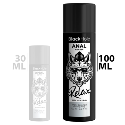 BLACK HOLE - ANAL REPAIR BASE AGUA RELAX CON HYALURON 100 ML