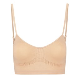 BYE-BRA - MEDIUM CONTROL SUJETADOR SIN COSTURAS NEGRO TALLA S
