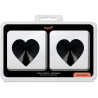 COQUETTE CHIC DESIRE - CUBRE PEZONES METAL CORAZONES NEGROS