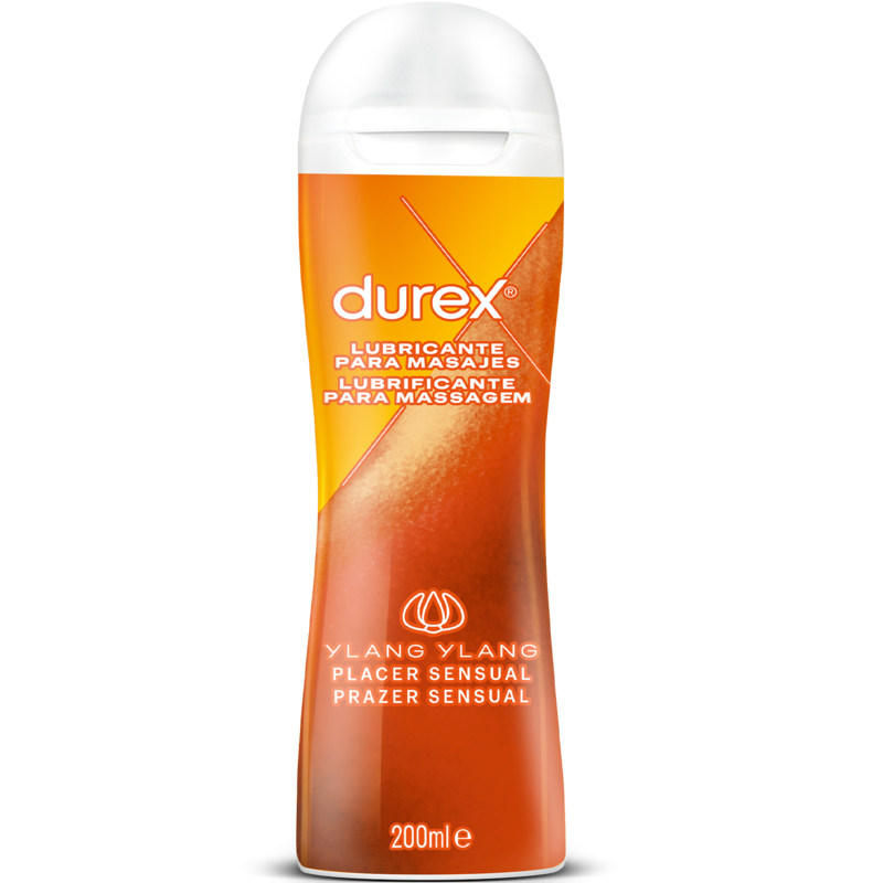 DUREX - GEL LUBRICANTE DE MASAJE SENSUAL YLANG YLANG 200 ML