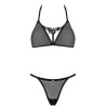 OBSESSIVE - CELIA NOIR SET 2 PIEZAS M/L