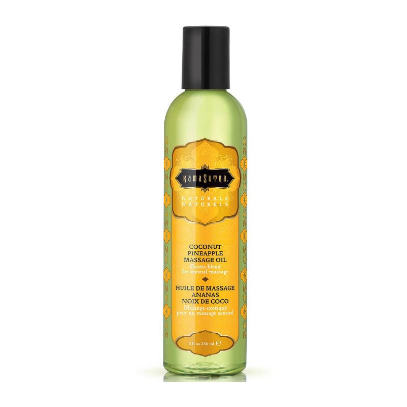 KAMASUTRA - NATURALS ACEITE DE MASAJE PIÑA COLADA 236ML