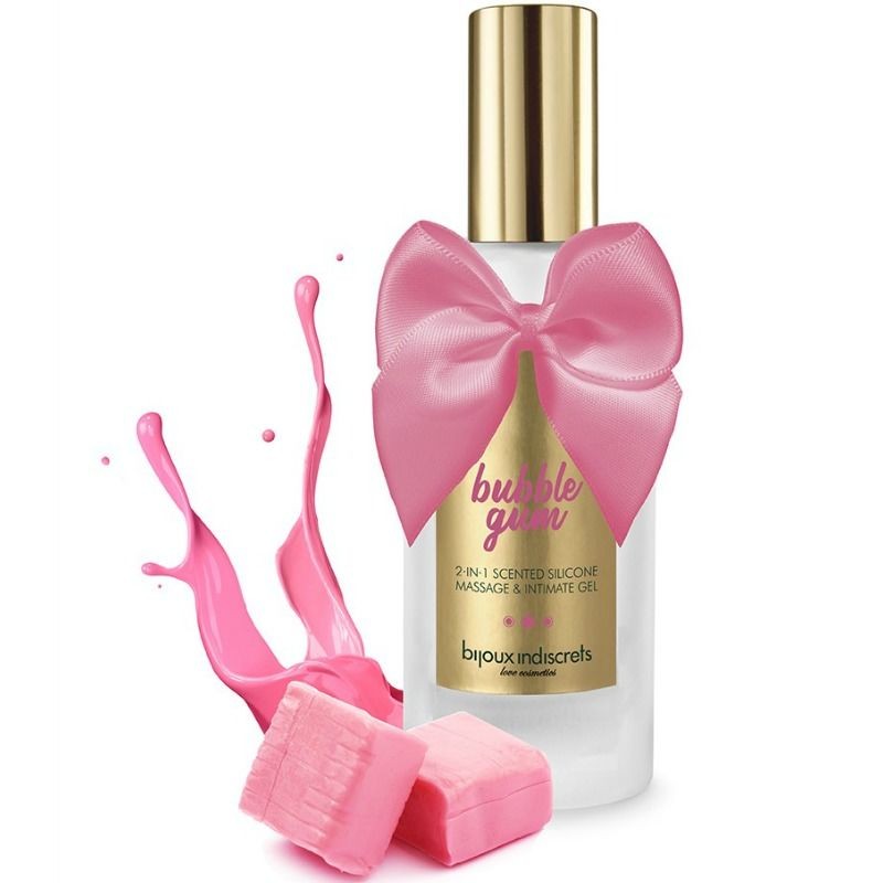 BIJOUX - BUBBLE GUM GEL DE MASAJE ÍNTIMO PERFUMADO 100 ML