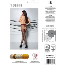 PASSION - TIOPEN 019 MEDIAS NEGRO 1/2 (20 DEN)