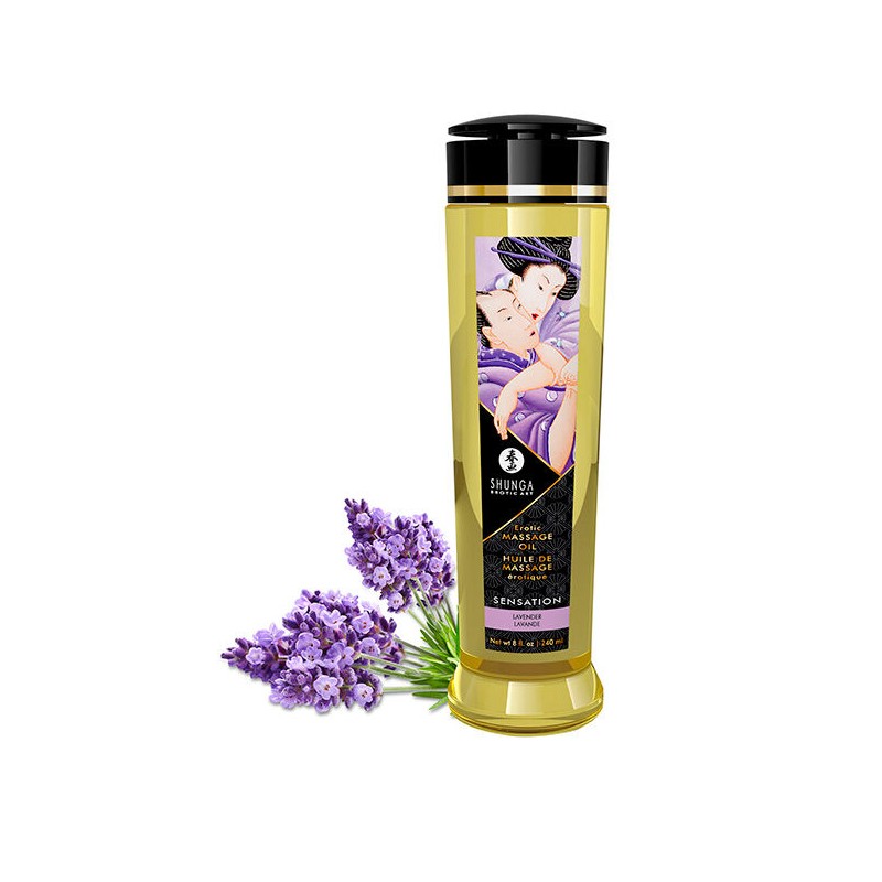 SHUNGA - ACEITE DE MASAJE EROTICO SENSACION 240 ML