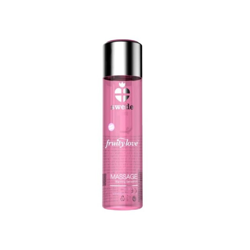 SWEDE - FRUITY LOVE ACEITE EFECTO CALOR FRESAS CON CHAMPAGNE 60 ML