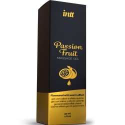 INTT MASSAGE  ORAL SEX - PASSION FRUIT FLAVORED MASSAGE GEL WITH HEAT EFFECT