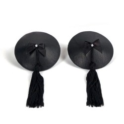 BIJOUX INDISCRETS - BURLESQUE BLACK NIPPLE COVERS